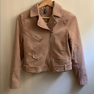 HM Suede Motor Jacket , Size 4